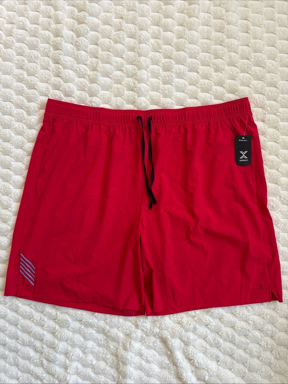 Xersion Big & Tell Men's Quick Dri Red Active Shorts Size 4XL 10” Inseam